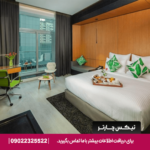 اتاق Terrace با تخت کوئین و تراس اختصاصی در هتل Al Khoory Sky Garden دبی