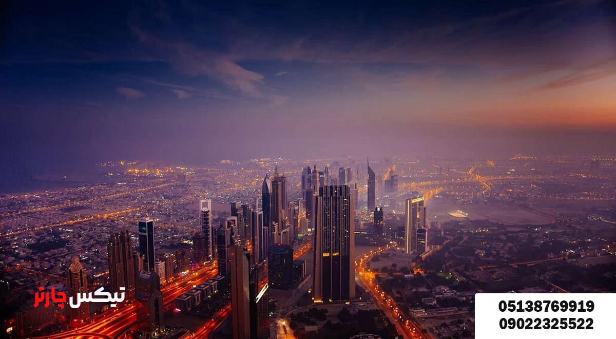 night in dubai